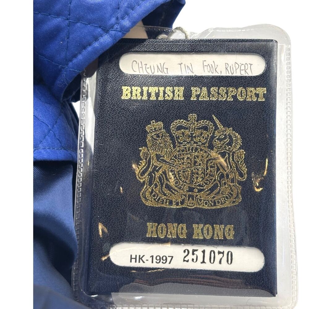 VTG 1984 Rice Paddy Babies Doll, 'Cheung Tin Fook, Rupert,' w/Passport & Hat - Picture 4 of 4